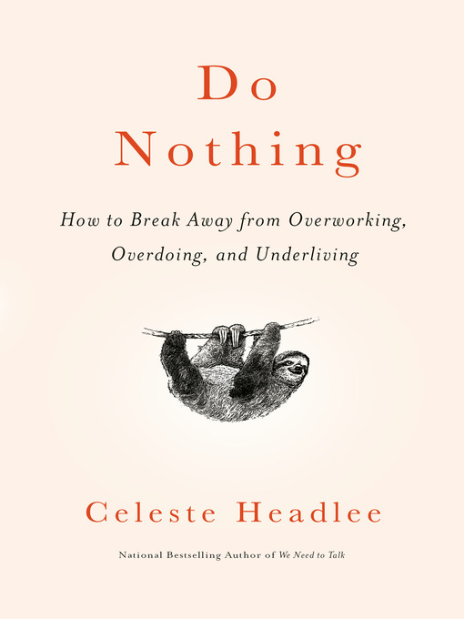 Cover of Do Nothing by Celeste Headlee