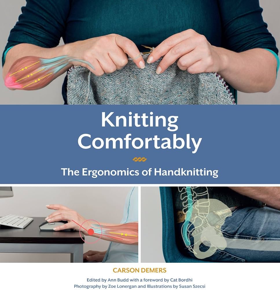Cover of Knitting Comfortably by Carson Demers