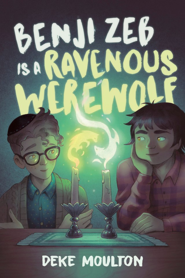 Cover of Benji Zeb is a Ravenous Werewolf by Deke Moulton