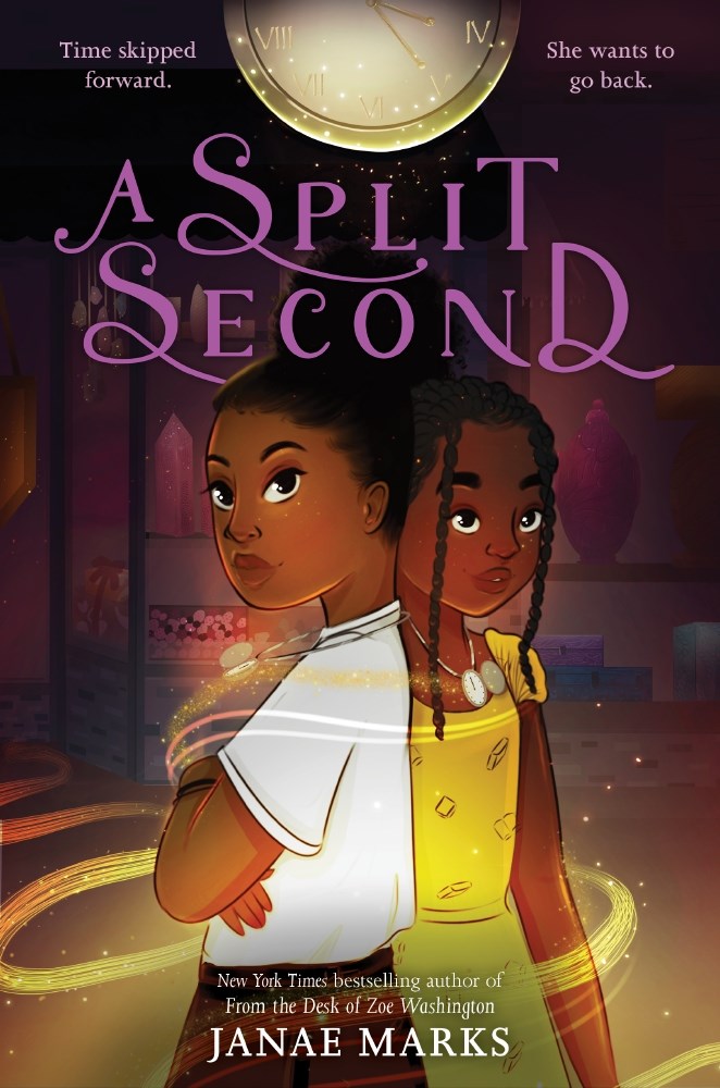 Cover of A Split Second by Janae Marks. 
