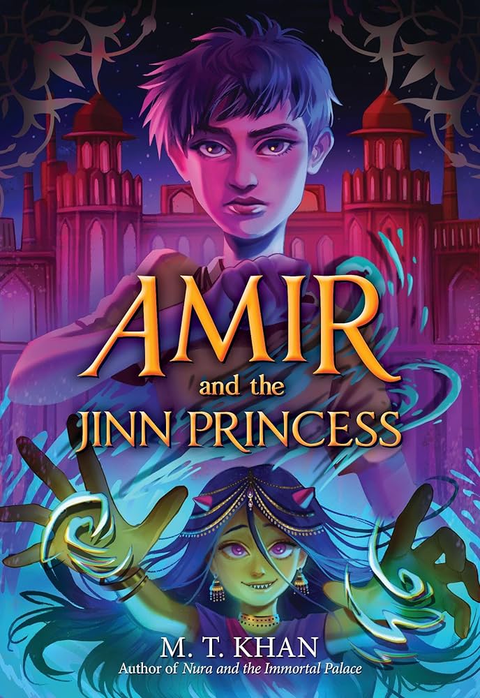 Cover of Amir and the Jinn Princess by M.T. Khan