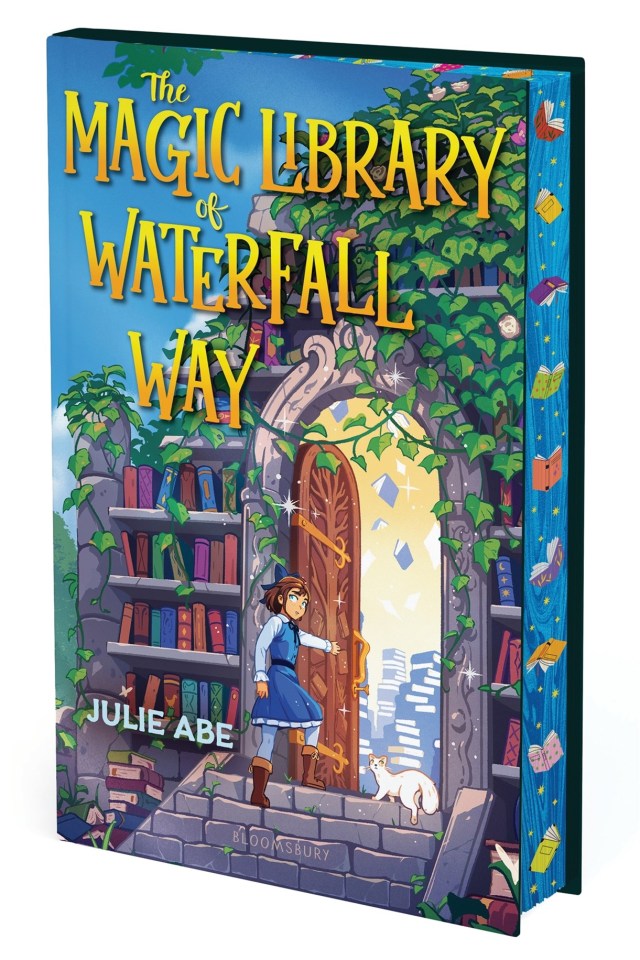 Cover of The Magic Library of Waterfall Way by Julie Abe
